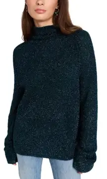 Acne Studios Sweater Tinsel 
FN-WN-KNIT000481, Petrol Blue