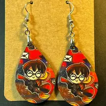 Harry Potter Teardrop Dangle Earrings New