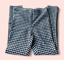 Gingham trousers sz M