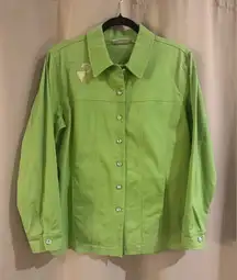 Women’s Green Vintage Quacker Factory Jacket