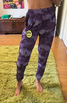 Purple Camo Wind Breaker Joggers