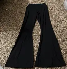 Aerie Black Boot Cut Flare Pants