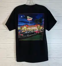 In N Out Burger T-Shirt Graphic Las Vegas Mike Rider Black Small Hot Rods