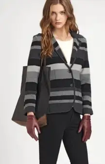 Rag & Bone Lucy Bromley Striped Wool Blazer Size Small