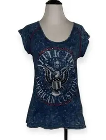 Affliction small‎ burnout logo tee