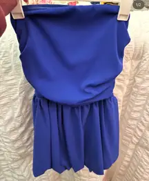 Blue bubble dress 