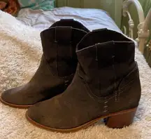 {Anthro} Dolce Vita “Graham” Suede Booties