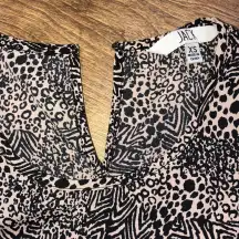 Jack by BB Dakota Xsmall leopard jungle print top
