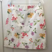FINAL MARKDOWN LADIES’ Rafaella Floral Skirt (10)