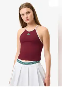 LACOSTE X BANDIER ALL MOTION COLORBLOCK TANK