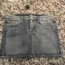 7 For All Mankind "A Pocket" Skirt