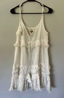 Z&L White Detailed Dress