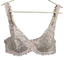 BALI Underwire Bra Pink Lace Size 38C NWOT