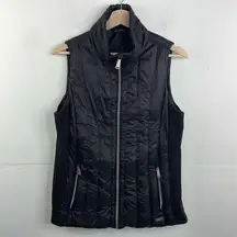 Calvin Klein Performance Puffer Black Vest Down Feathers Small