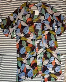 Multicolor Leaf Pattern Cover