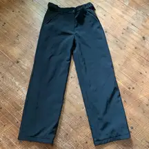 Predator black fleece lined M adjustable waist ski pants
