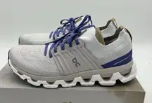 On Women's Cloudswift 3 Running Shoes White Blueberry NWB Size 11