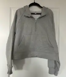 Heather Gray Women's Quarter-Zip Hoodie