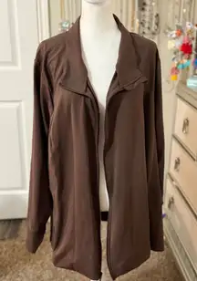 All‎ in motion brown workout zip up jacket