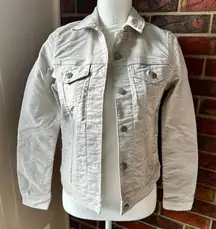 Levi's Beige Denim Classic Trucker Jacket Western Chic Cowboy Fall Festival Fun