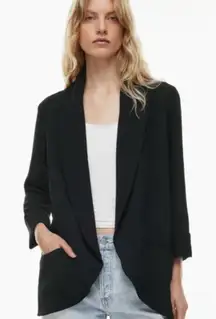 Aritzia Wilfred Chevalier Open Front Blazer Size 10