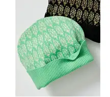 Free People FP Movement Limitless Logo Beanie in Black NEW