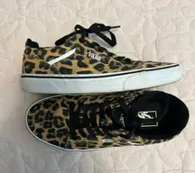 Cheetah print vans 
