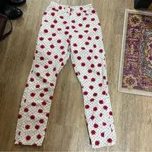 Wrangler Flower Print Jeans Vintage Size 13/14 Slim