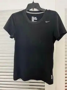 Nike MD Black Baby doll  Dri Fit Cotton Tee