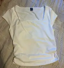 Small White Form Fitting Shirt