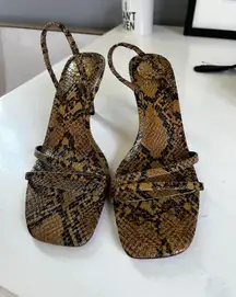 Alligator Kitten Heels