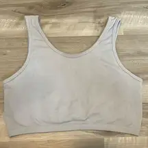 chill ribbed sports bra