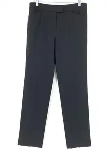 Lafayette 148 Pant Women's Size 6 Irving Stretch Wool Skinny Black Trouser