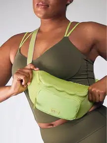 VSX Neon Green Mesh Waist Bag
