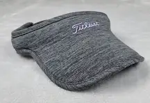 Titleist Women's Visor Hat Golf Gray Adjustable