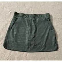 Orvis Camo Hiking Skort Women's Green Stretch Performance Size XLarge