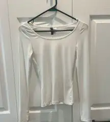 Long Sleeve White H&M Shirt