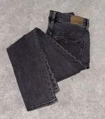 Madewell Jeans Womens Size 26 Black Faded‎ Wash Perfect Vintage Jean High Rise