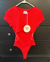 Princess Polly Bodysuit Red