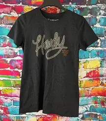 Ariat Boot Co Howdy Graphic T-Shirt Tee Shirt Size Large