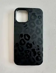 Casely Black Cheetah Print Phone Case