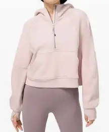 Lululemon Oversized Half Zip Scuba Light Pink XS/S