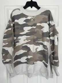 Camo Crewneck
