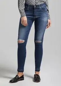 AG Adriano Goldschmied AG ‘The‎ Farrah’ Skinny Ankle High-Rise Jeans Revival Power Stretch Denim…