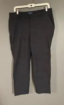 Old Navy Harper Black & White Polka Dot Ankle Dress Pants Size 10