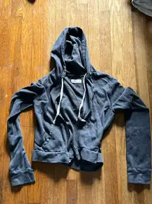 Dark Blue Zip Up