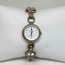 Vintage Women's Premier Design watch Quartz Analog Silvertone 23mm running