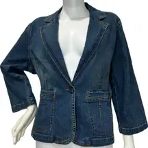 Ana Denim Blazer