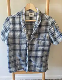 Short Sleeved Flannel Shirt