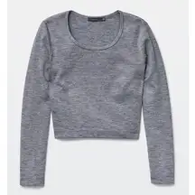 Aritzia Talula Holland cropped top